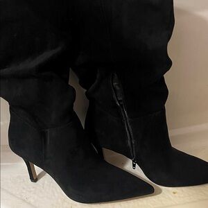 Abercrombie & Fitch Black Heeled Boots